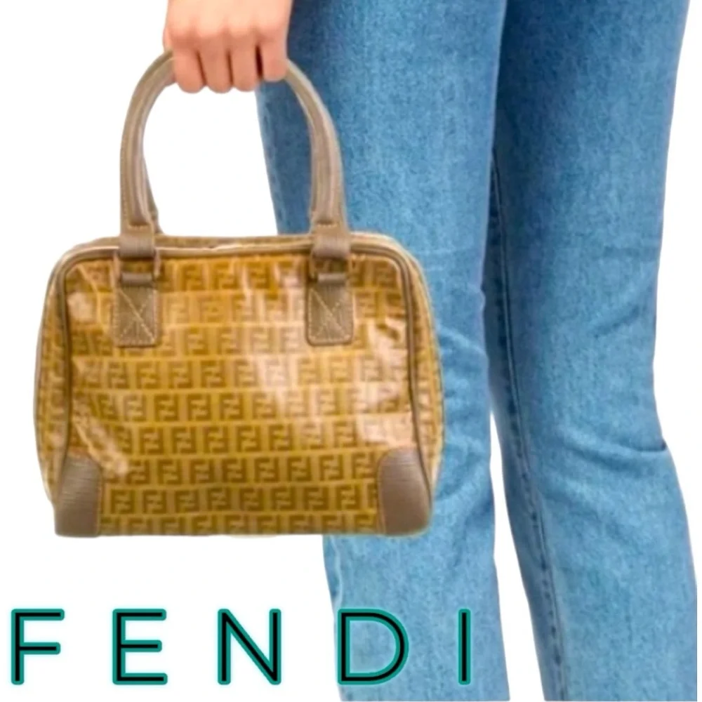 FENDI—ZUCCHINO SATCHEL—VINTAGE
